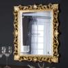 Specchio da parete foglia oro - immagine 3