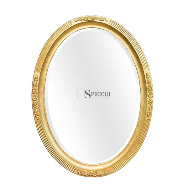 Specchio antico cornice oro - Specchi Online