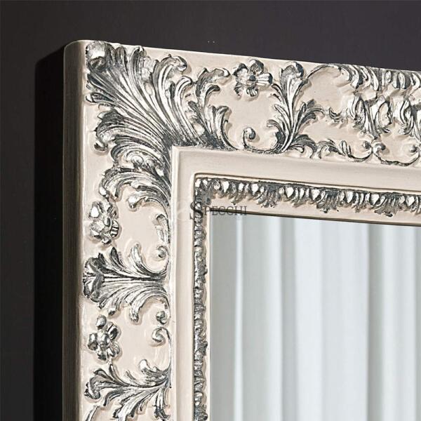 Specchio cornice bianca - Specchi Online