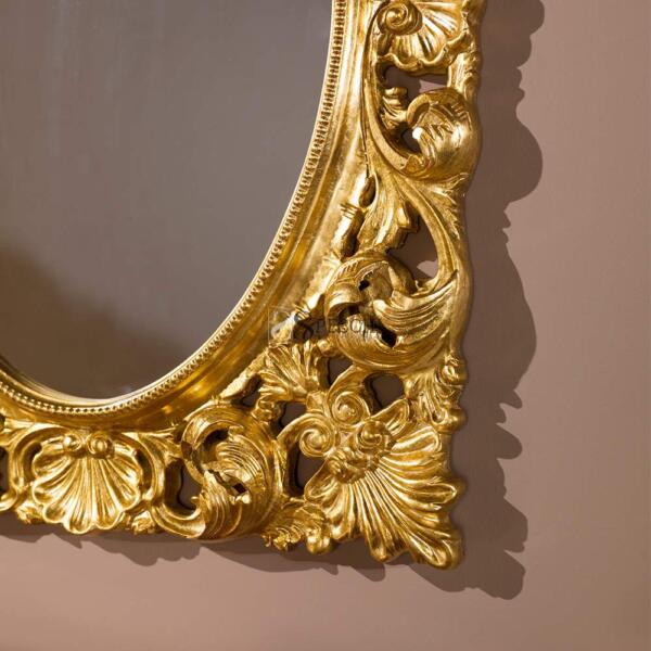 Specchio decorato barocco