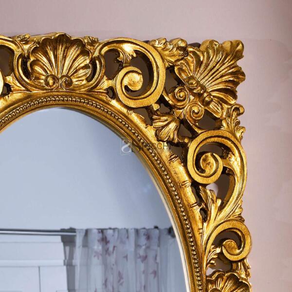 Specchio barocco ovale