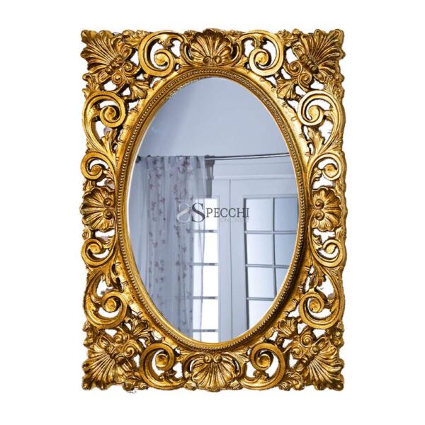 Specchio barocco ovale
