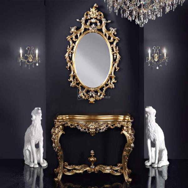 Specchio barocco oro