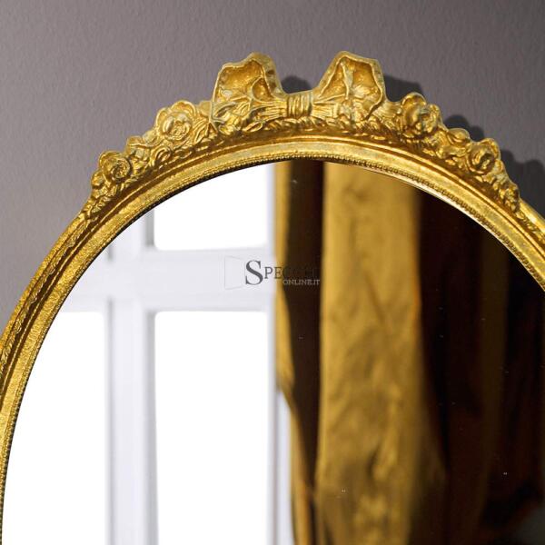 Specchio con cornice bagno
