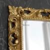 specchio barocco foglia oro