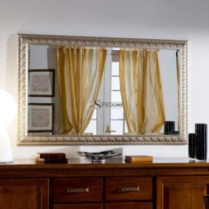 cornice foglia argento