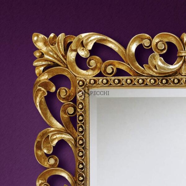Specchio barocco in legno